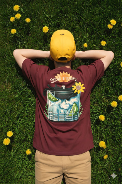 In High Spirits Unisex Terry Oversized Tee – Premium Edition