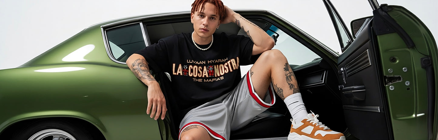 La Cosa Nostra Unisex Terry Oversized Tee – Limited Collector’s Edition