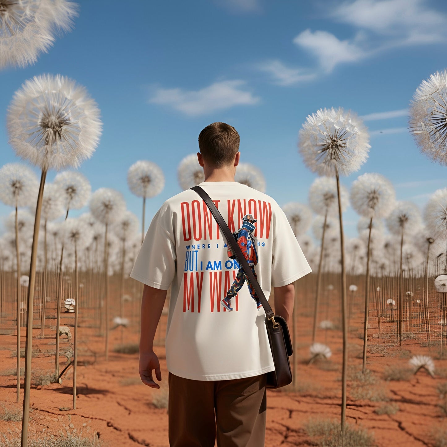 "On My Way" Premium Unisex Terry Oversized Tee
Wanderlust Graphic