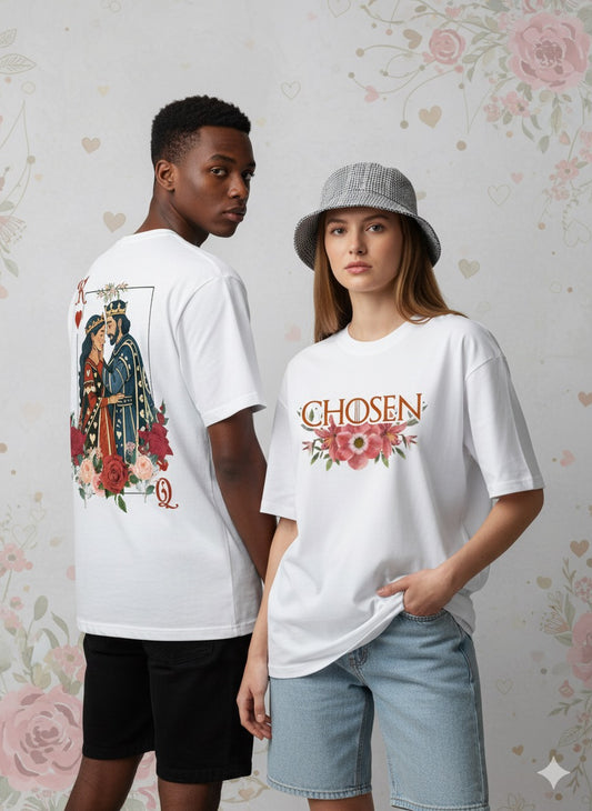 "Chosen Royalty" Premium Unisex Terry Oversized Tees