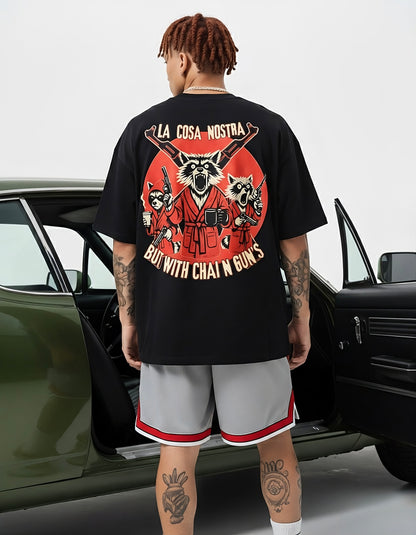 La Cosa Nostra Unisex Terry Oversized Tee – Limited Collector’s Edition